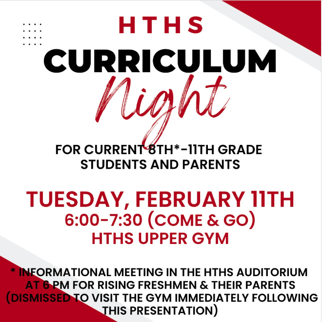 Curriculum Night February 11th